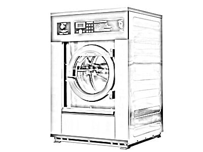 Sanayi Tipi Çamaşır Makinesi