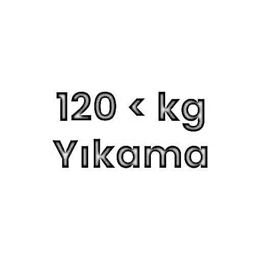 120 kg < Yıkama