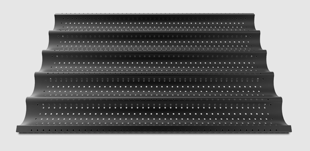 UNOX -  FORO.BAGUETTE.BLACK - 600x400 - TG435