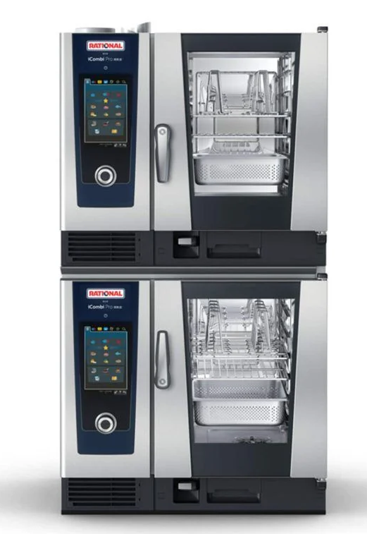 Rational iCombi® Classic CombiDuo 6 Tepsi 1/1+6 Tepsi 1/1 E MarineLine