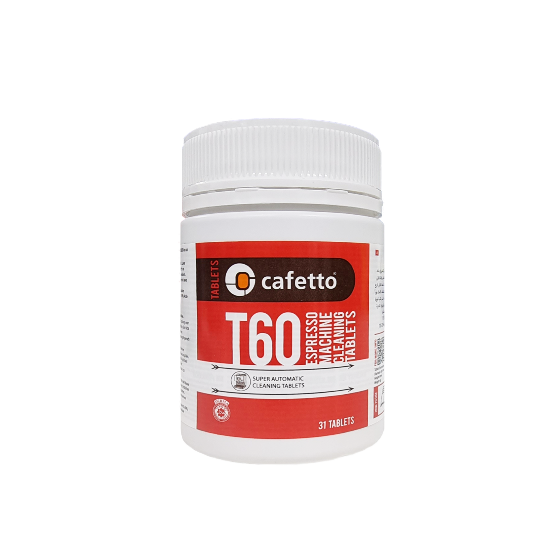 T60 TABLETLER - Espresso Makinesi Temizlik Tabletleri