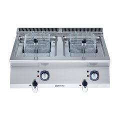 Elektrikli Setüstü Fritözler - 700XP İki Hazneli Elektrikli Fritöz Üst 7 litre (371076)