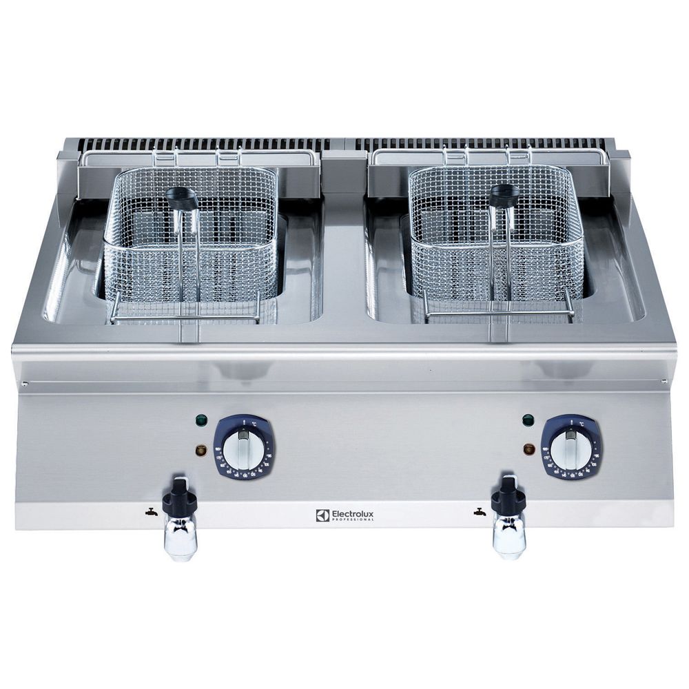 Electrolux - Elektrikli Setüstü Fritözler - 700XP Elektrikli fritöz üstü 12+12 litre - 2 tank (371080)