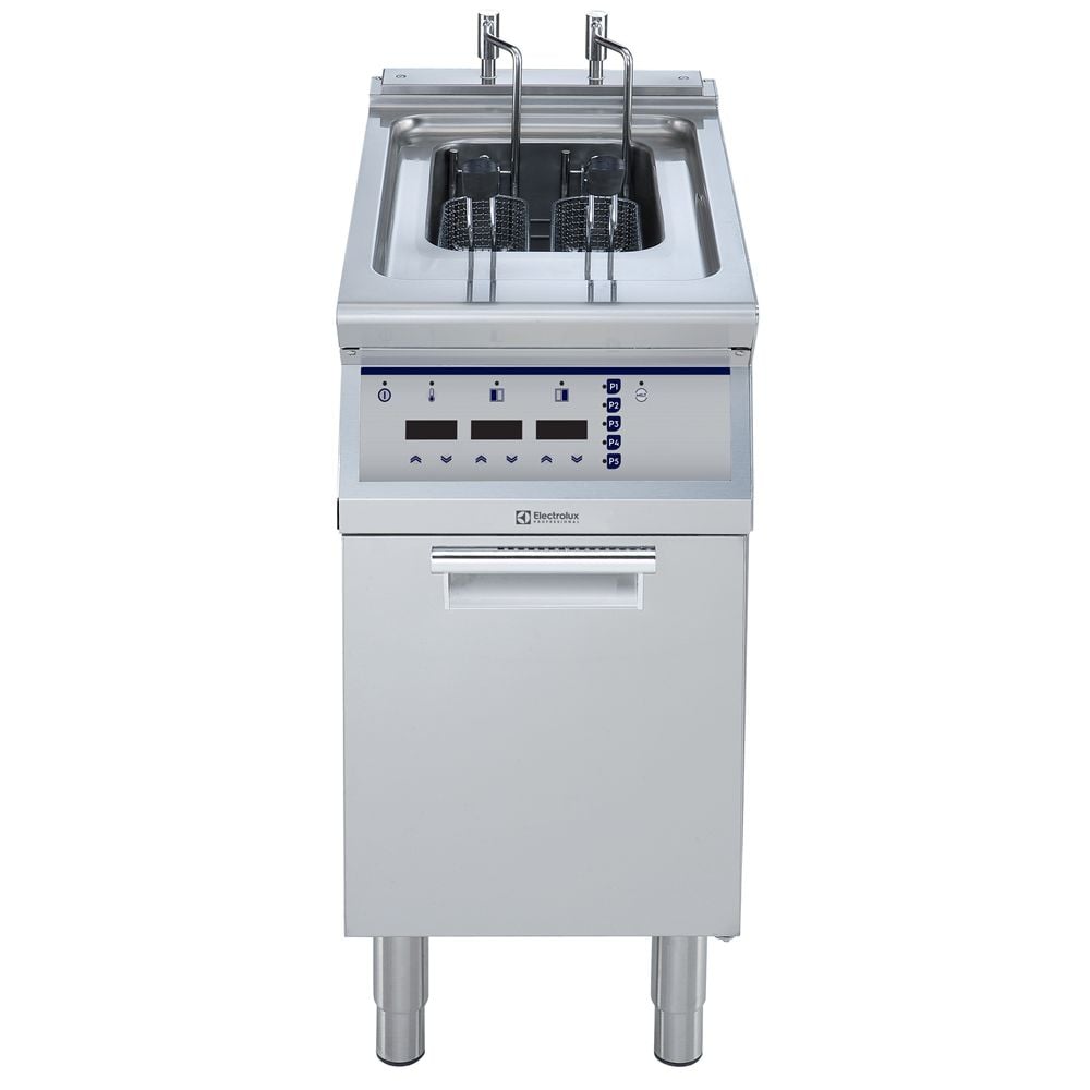 Dolaplı Elektrikli Fritözler - 700XP Elektronik Fritöz, Elektrikli 1 Hazneli Dolaplı-15Lt (371083)