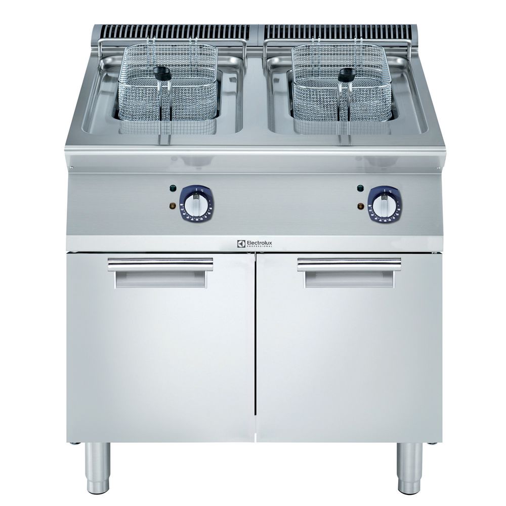 Dolaplı Elektrikli Fritözler - 700XP İki Hazneli Serbest Elektrikli Fritöz 7 litre (371078)