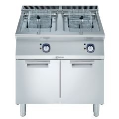 Dolaplı Elektrikli Fritözler - 700XP İki Hazneli Serbest Elektrikli Fritöz 7 litre (371078)