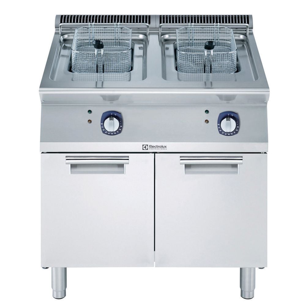 Dolaplı Elektrikli Fritözler - 700XP İki Hazneli Serbest Elektrikli Fritöz 15 litre (371082)
