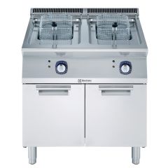 Dolaplı Elektrikli Fritözler - 700XP İki Hazneli Serbest Elektrikli Fritöz 15 litre (371082)
