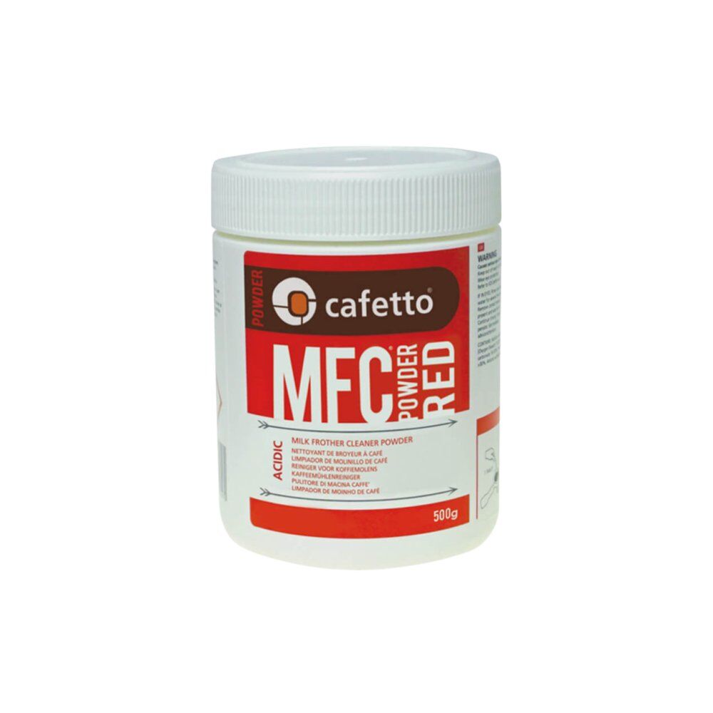 Cafetto - MFC Powder Red - Espresso makinesi süt sistemi temizleme tozu (500g / 12 Adet)