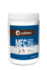 Cafetto - MFC® Tabs White 2.1 – Alkalin süt sistemi temizleme tabletleri (120 Tablet / 12 Adet)