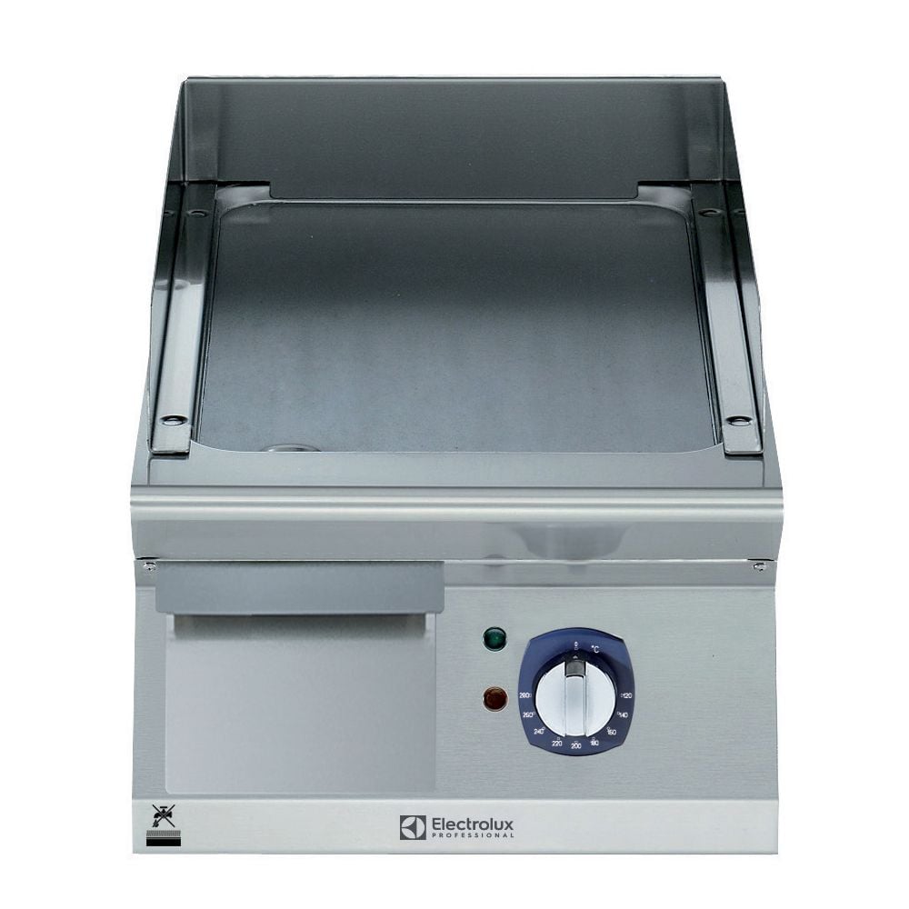 Setüstü Elektrikli Izgaralar - 700XP 400mm Elektrikli Izgara Üstü, Pürüzsüz Fırçalanmış Krom Plaka (371325)
