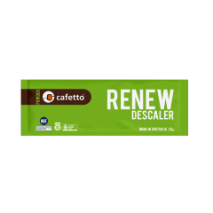 Cafetto - Renew Descaling Powder – Kireç çözücü toz (Tek kullanımlık paketler) (6 x 25g /12 Adet)