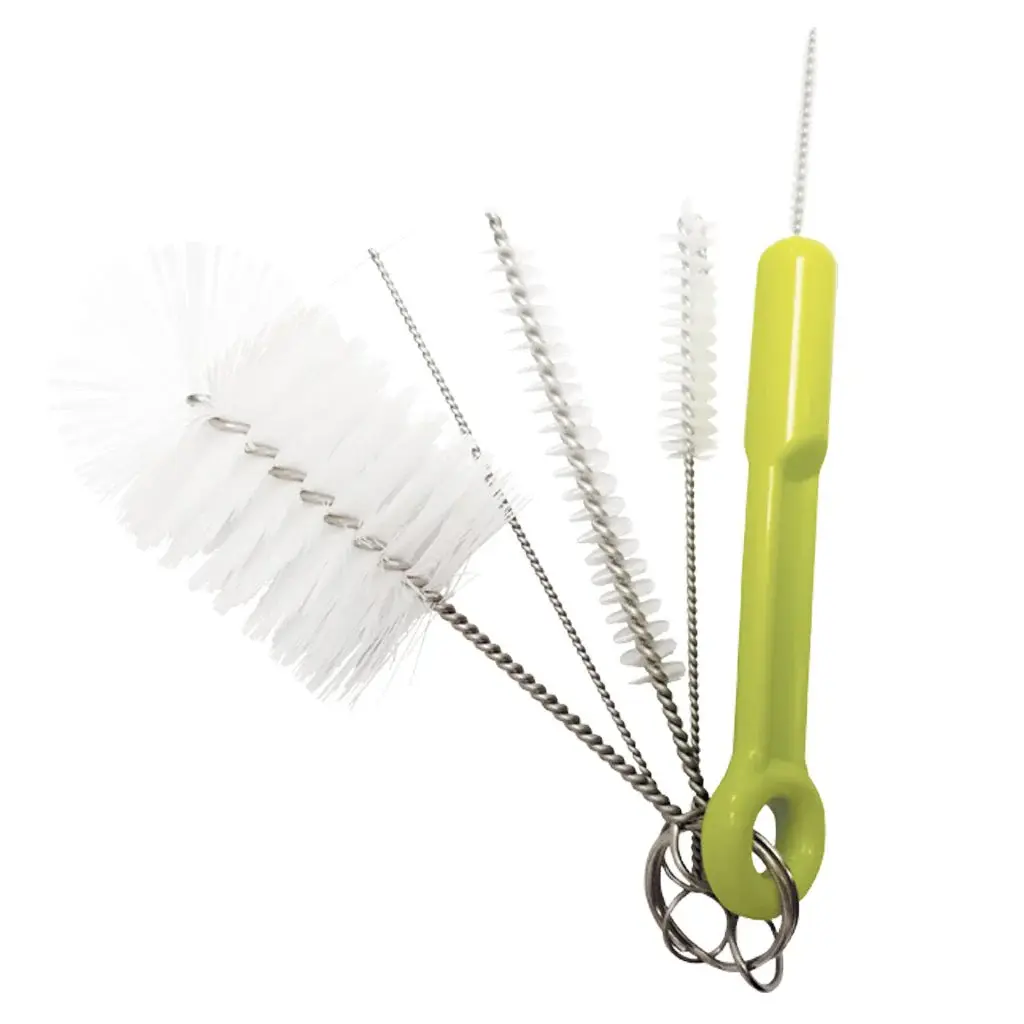 Cafetto - Milk Frother Brush Set - Süt köpürtücü ve buhar çubuğu temizlik fırça seti (5 Adet fırça seti / 20 Adet)