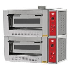 Empero -  EMP.4+4G -  Gazlı Pizza Fırını İki Katlı