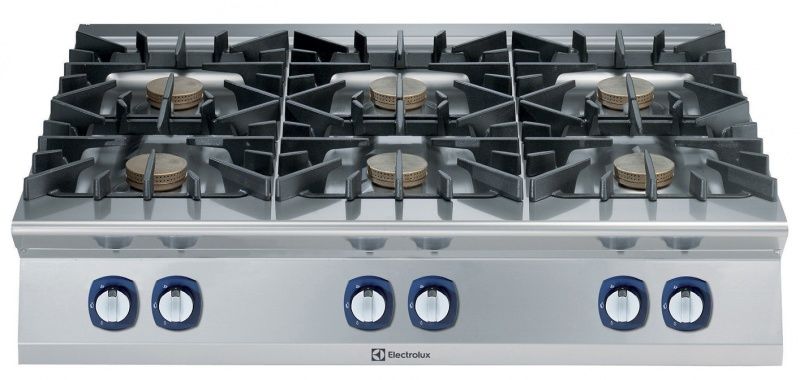Gazlı Setüstü Ocaklar HP - 900XP 6-Brülörlü Gazlı Kaynatma Üstü  (391012)