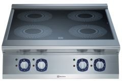 Setüstü Endüksiyon Ocaklar - 900XP  ELEKTRİKLİ İNDÜKSİYONLU PİŞİRME ÜSTÜ 800MM-400V (391278)