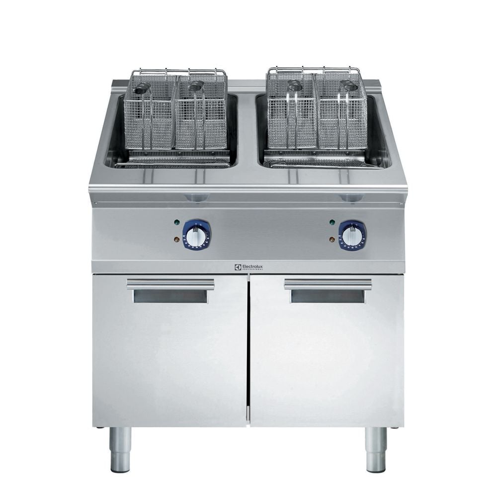 Elektrikli Fritözler - 900XP Elektrikli 2 Hazneli 2x18Lt Fritöz 800mm (391095)