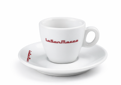 La San Marco - Espresso Cup - Espresso Fincanı ve Tabağı Seti (6 Parça)