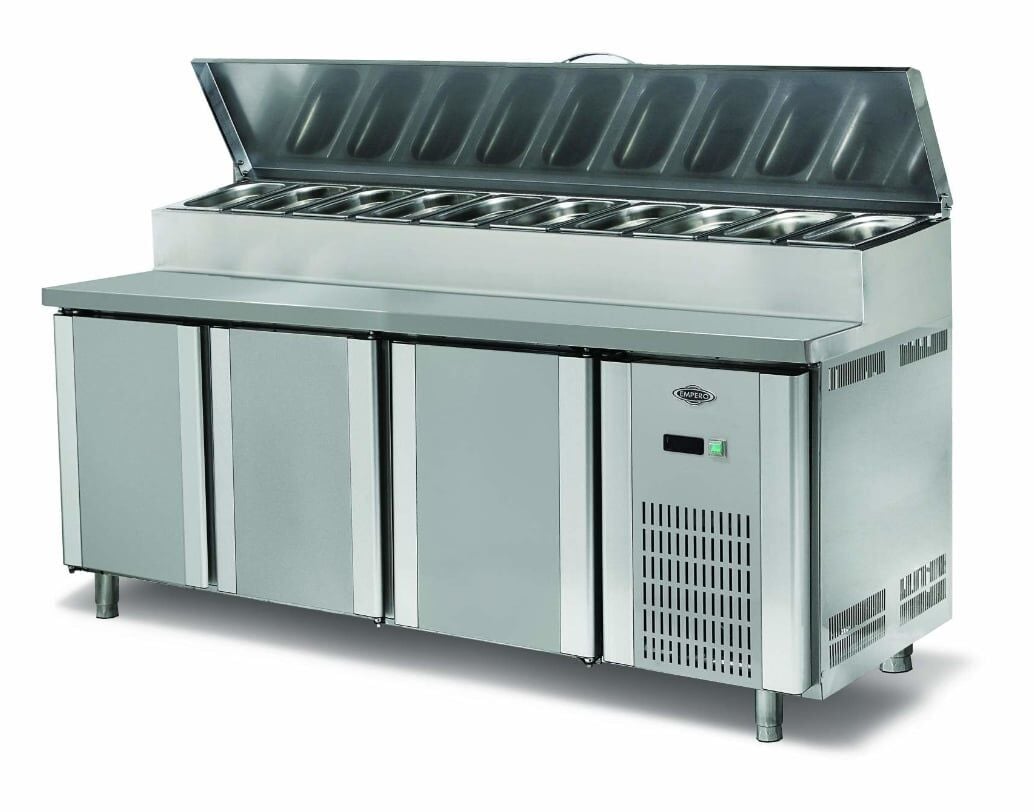 Empero -  EMP.200.70.01-PS  -  Pizza Salata Buzdolabı 3 Kapılı