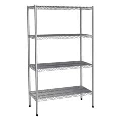 Empero - EMP.T.3.36107-18-4 -  INOX 304 - 4 Katlı Tel Raflar En 360 mm