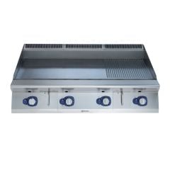 Gazlı Kızartma Üstü HP - 900XP 1200mm , Düz ve Yivli çizilmeye dayanıklı krom Plaka (391407)