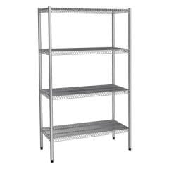 Empero -  EMP.T.2.53183-18-4 -  INOX 201 - 4 Katlı Tel Raflar En 530 mm
