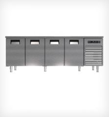 525 Litre Dört Kapılı Tezgah Tipi Buzdolabı TT- 4D60- E