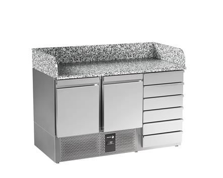 Fagor - RPS-2G GR D6 - Kompakt pizza masası (19104297)