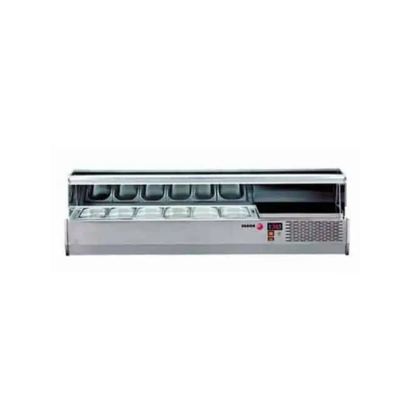 FAGOR 5 x 1/4 GN kaplar için soğutma uzantısı, cam SP-2G
