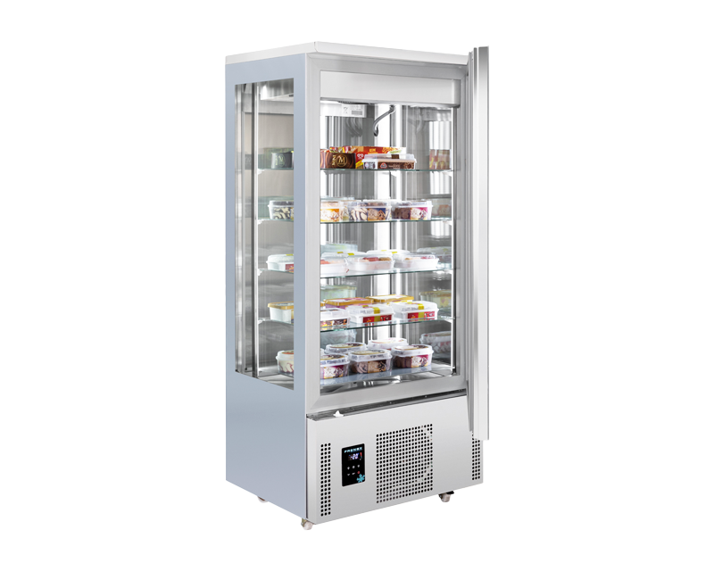 Frenox -  DL4 -  Dik Tip Vitrin Dolabı -15°C/ -25°C - 80*66*187 cm
