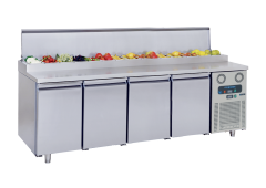 Frenox - MGA4-04 -  Salata Pizza Hazırlık Makeup Tezgaha Monte +2°C  / +8 °C 233*70*97 cm