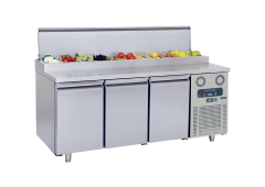 Frenox  -  MGA3-04 - Salata Pizza Hazırlık Makeup Tezgaha Monte +2 / +8 °C  186 5*70*97 cm