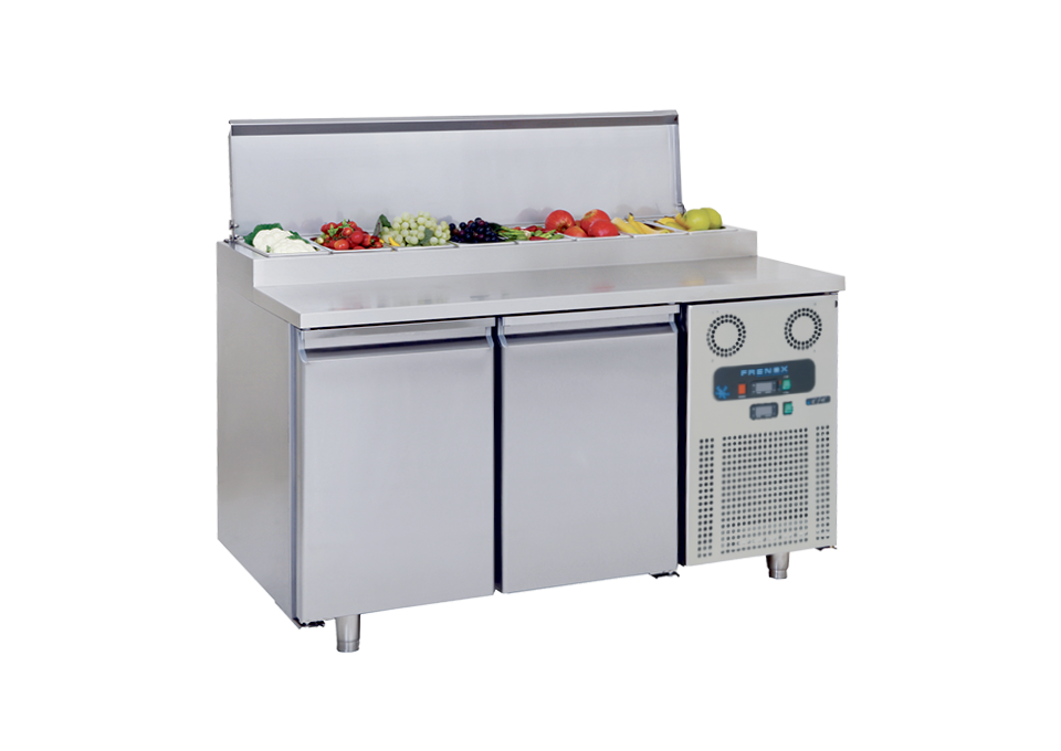 Frenox - MGA2-04 -  Salata Pizza Hazırlık Makeup Tezgaha Monte  +2°C  / +8 °C 140*70*97 cm