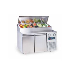Frenox -  MGN2 -  Salata Pizza Hazırlık Makeup Tezgaha Monte +2 °C /+8 °C 140*70*109 cm