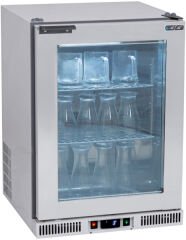 Frenox - BSN1-G - Bar Buzdolabı Paslanmaz Gövde Cam Kapılı -2°C/+8°C  60*60*84 5 cm