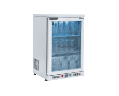 Frenox -  SL-150-G -  Bar Buzdolabı Paslanmaz Gövde Cam Kapılı -10°C/-15°C  59 5*50*91 cm