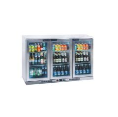 Frenox -  SS350-R290 -  Bar Buzdolabı Paslanmaz Gövde +2°C/+12°C  138*50*91 cm Çarpma Kapılı