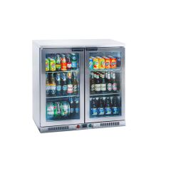 Frenox -  SS250-R290 - Bar Buzdolabı Paslanmaz Gövde  +2°C/+12°C  92*50*91 cm Çarpma Kapılı
