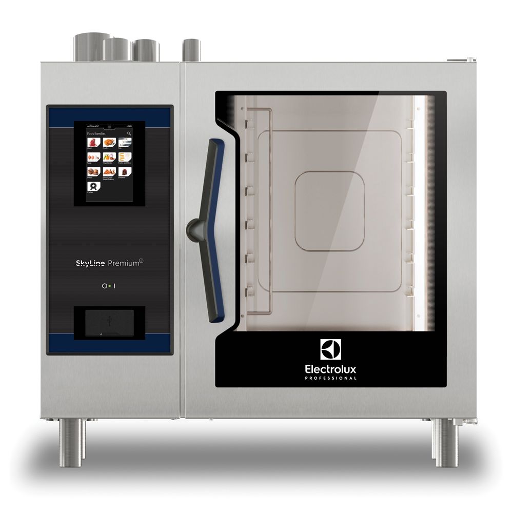 Electrolux - SkyLine PremiumS Doğal Gazlı Kombi Fırın 6GN1/1, 316lt boylerli (217790)
