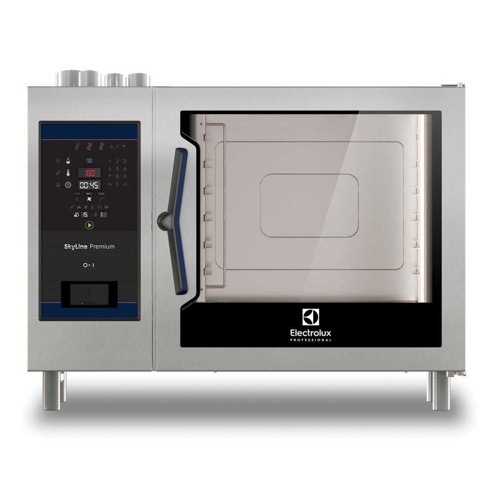 Electrolux - SkyLine Premium Doğal Gaz Kombi Fırın 6GN2/1  (217881)