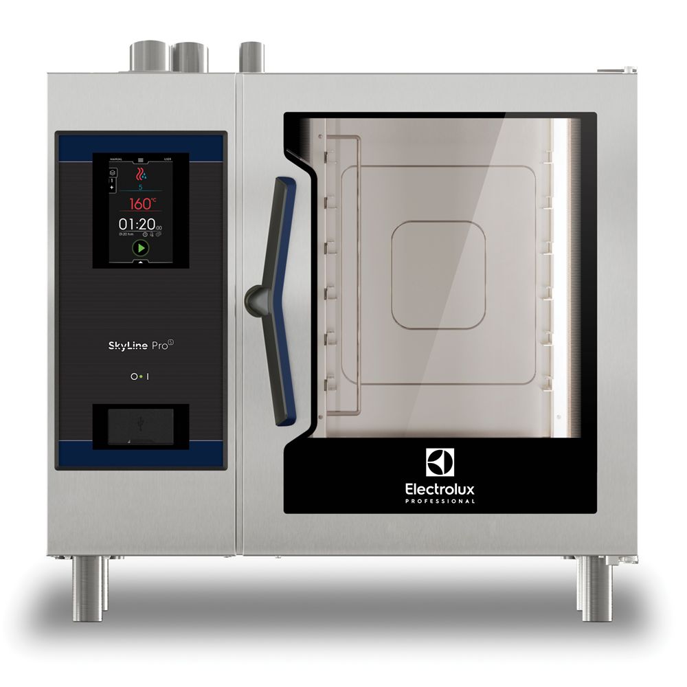 Electrolux - SkyLine ProS Doğal Gazlı Kombi Fırın 6GN1/1 (217680)
