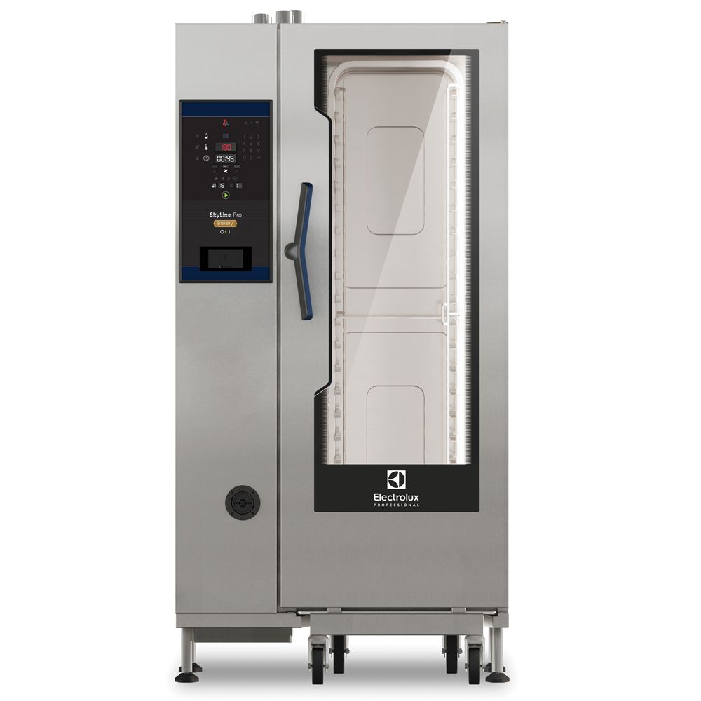 SkyLine Pro Doğal Gazlı Kombi Fırın 16 tepsili, 600x400mm Unlu Mamül (237784)