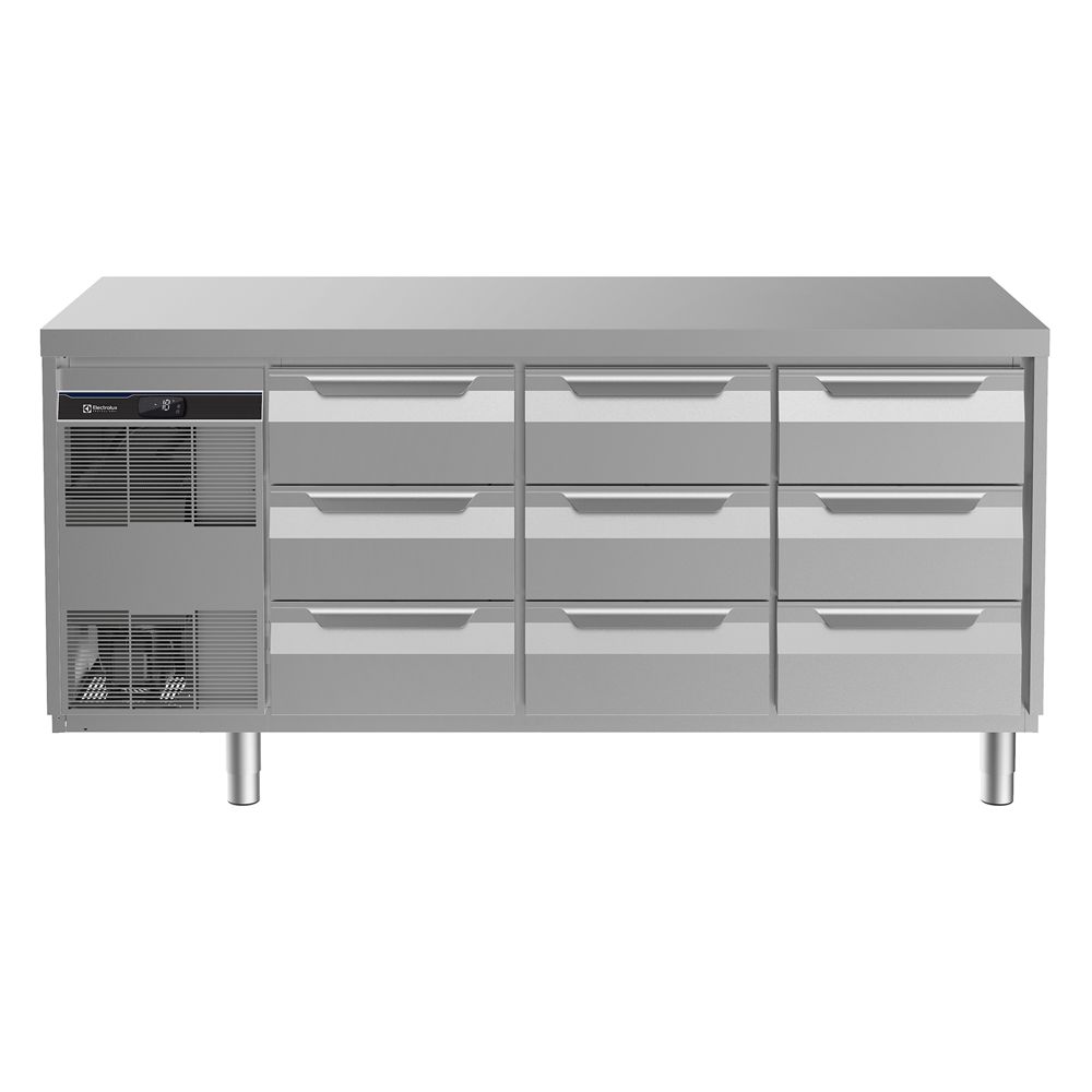 Electrolux - Dijital Tezgah Altı ecostore HP Concept Dondurucu Tezgahı - 9x1/3 Çekmece (R290) (710366)