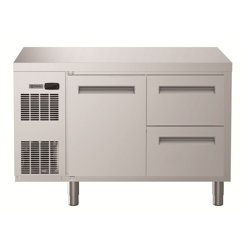 Electrolux - Dijital Tezgah Altı ecostore HP Soğutmalı Tezgah - 1 Kapı ve 2 1/2 Çekmece (R290) üstlü (710410)