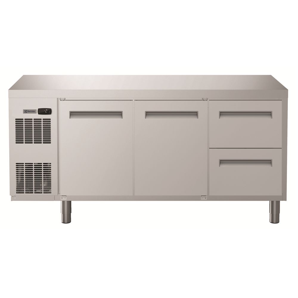 Electrolux - Dijital Tezgah Altı Soğutmalı Tezgah - 2 Kapı ve 2 1/2 Çekmece (R290) üstlü (710416)