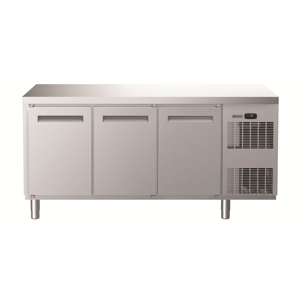 Electrolux - Dijital Tezgah Altı Dondurucu Tezgah - 3 Kapılı (R290) sağda soğutma ünitesiyle (710426)