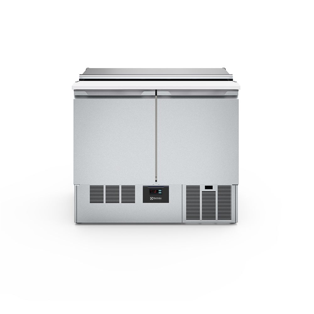 Electrolux - Dijital Tezgah Altı Soğutmalı Tezgah Saladet - 250lt, Kapaklı ve doğrama tahtalı 2 Kapı (R290) (725107)