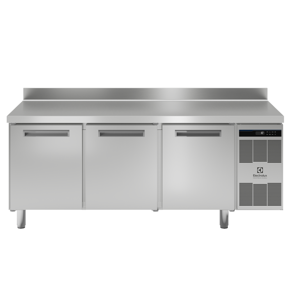 Electrolux - Pasta ve Fırın Hattı 3 Kapılı Soğutmalı Tezgah, -2°/+7°C, 600X400 ızgara, yükseltilmiş (728970)