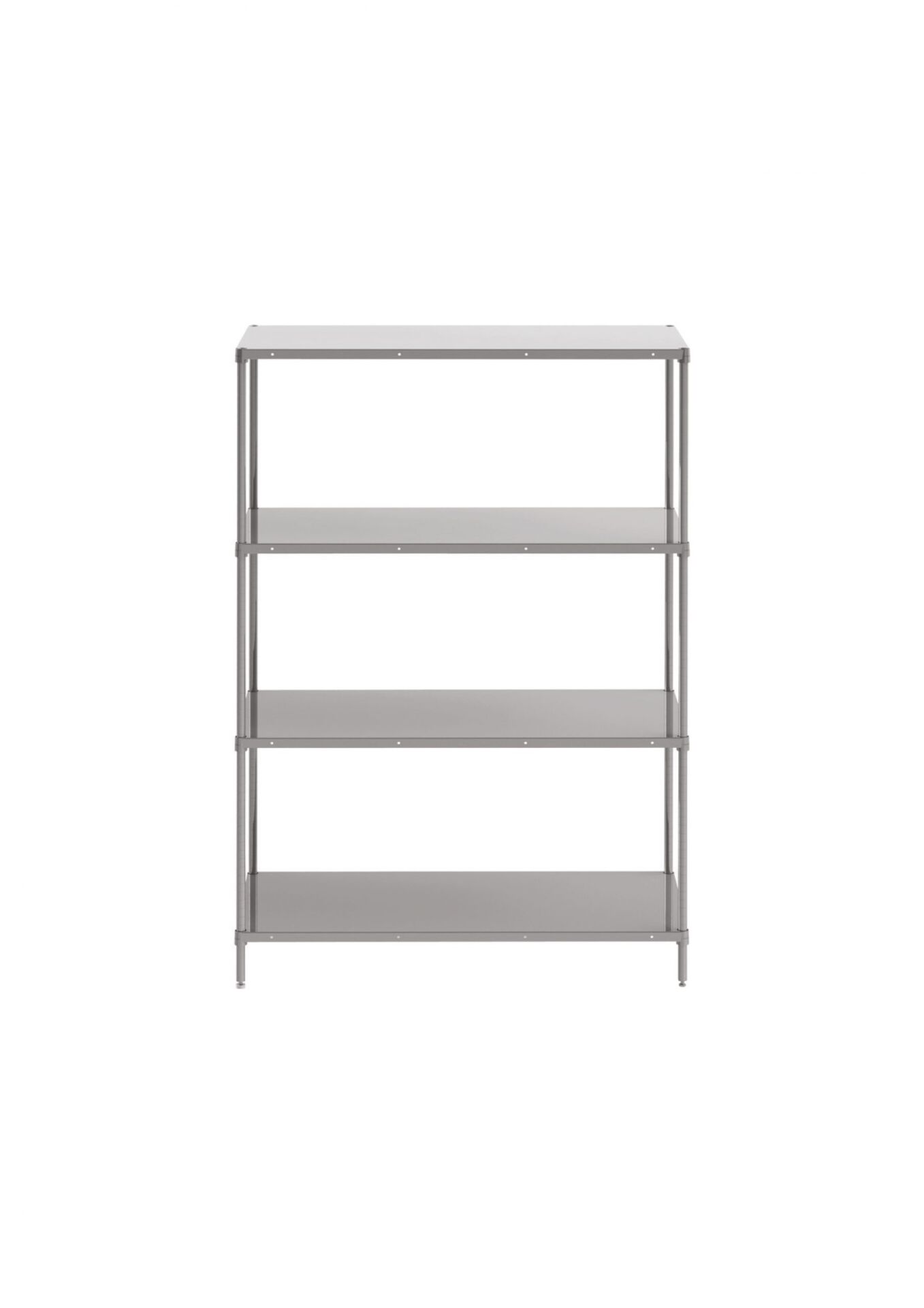 Yüksel Endüstriyel - INOX 304 DÜZ - 4 Katlı Raflar