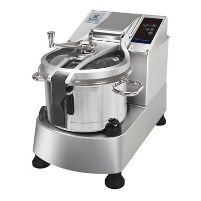Electrolux - K120S/KE120S - Gıda İşlemcisi Paslanmaz Çelik Kesici Mikser - 11,5 LT - Mikro Dişli Bıçak, Kase ve Kazıyıcı ile 2 Hız (600084)